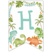 恐竜誕生日 バンティングフラッグ (第2の旗)