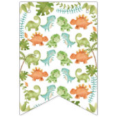 恐竜誕生日 バンティングフラッグ (第1の旗)