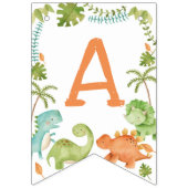 恐竜誕生日 バンティングフラッグ (第3の旗)