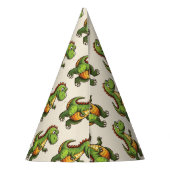 恐竜誕生日 パーティーハット (裏面)