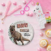 恐竜誕生日 ペーパープレート (パーティー)