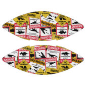 恐竜警戒シンボルや象徴 アメリカンフットボール (パネル)