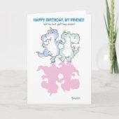 恐竜踊り カード (正面)