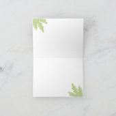 恐竜風船感謝カード サンキューカード (内部)