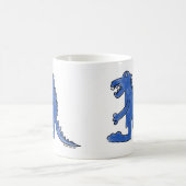 恐竜飛んでいるのマグカップ コーヒーマグカップ (中央)