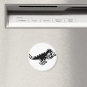 恐竜食べのイエズス魚 マグネット (インサイチュ (食洗機))