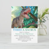 恐竜Ｔ−Ｒｅｘをテーマにしたジュラシック・ワールド 招待状 (スタンド正面)