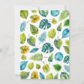 恐竜2レックス誕生日招待状 招待状 (裏面)