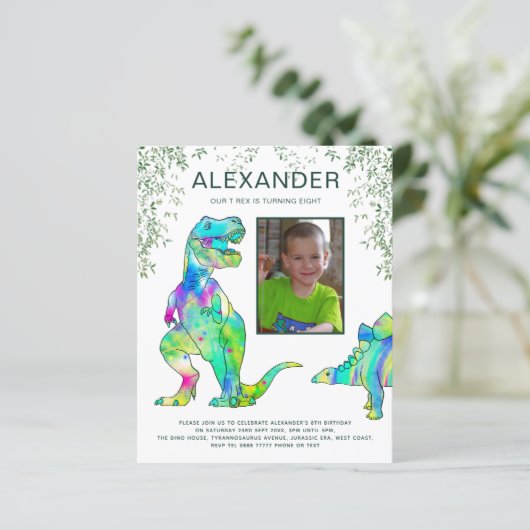 恐竜8th誕生日パーティーの予算 (スタンド正面)