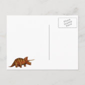 恐竜 インビテーションポストカード (裏面)