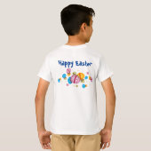 恐竜 イースターエッグハント チーム Tシャツ (裏面フル)