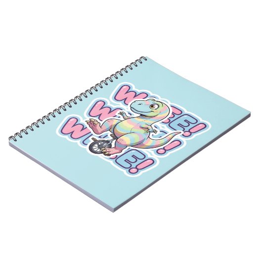 恐竜、ウィー!!! ノートブック (左側)