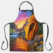 恐竜 エプロン (正面)