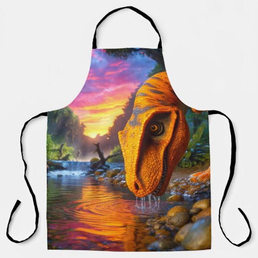 恐竜 エプロン (正面)