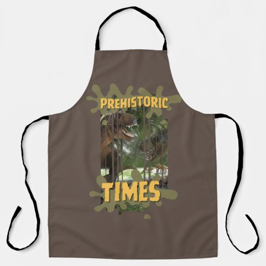 恐竜 エプロン (正面)
