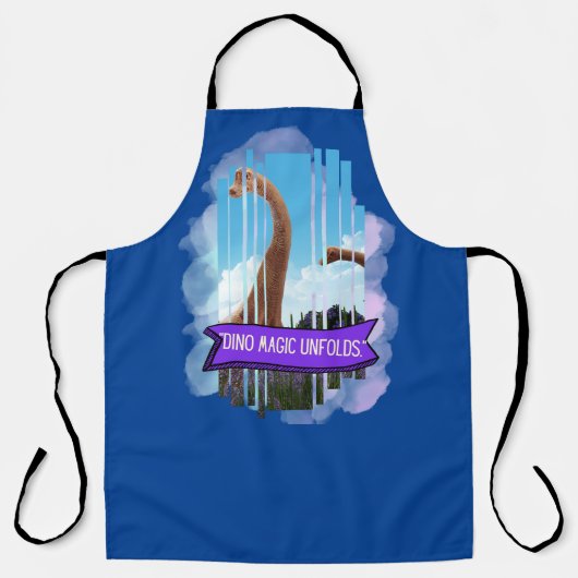 恐竜 エプロン (正面)