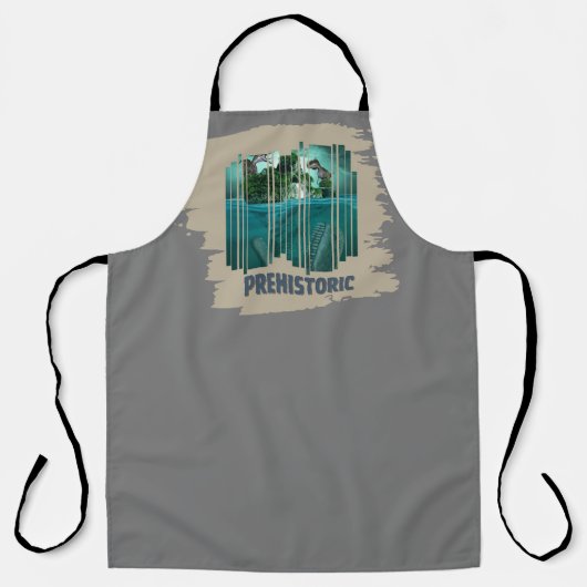 恐竜 エプロン (正面)