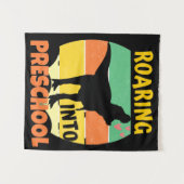 恐竜 – カッコいい幼稚園に急増 タペストリー (正面(横))