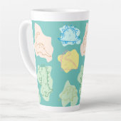 恐竜 カフェラテマグ (左アングル)