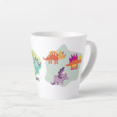 恐竜 カフェラテマグ (右アングル)