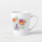 恐竜 カフェラテマグ (右)