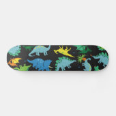 『恐竜·キッズ·ダイノス·ボよくはしゃぐイズ』 スケートボード (横)