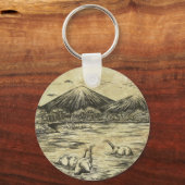 恐竜 キーホルダー (正面)