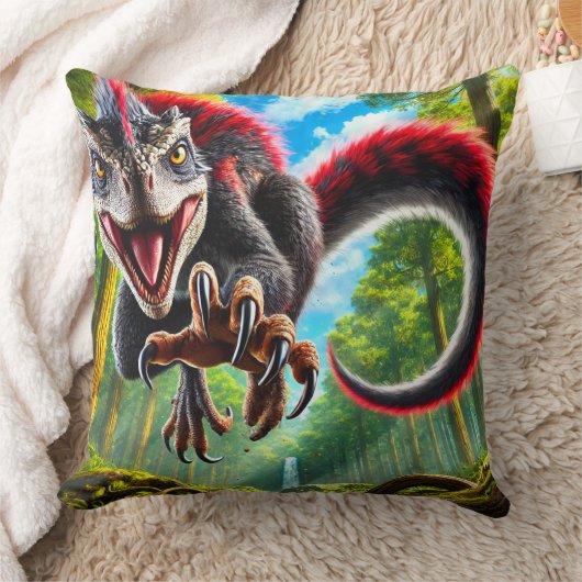 恐竜 クッション (ブランケット)