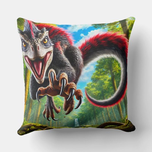 恐竜 クッション (裏面)