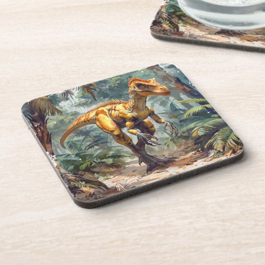 恐竜 コースター (左側)