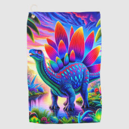 恐竜 ゴルフタオル