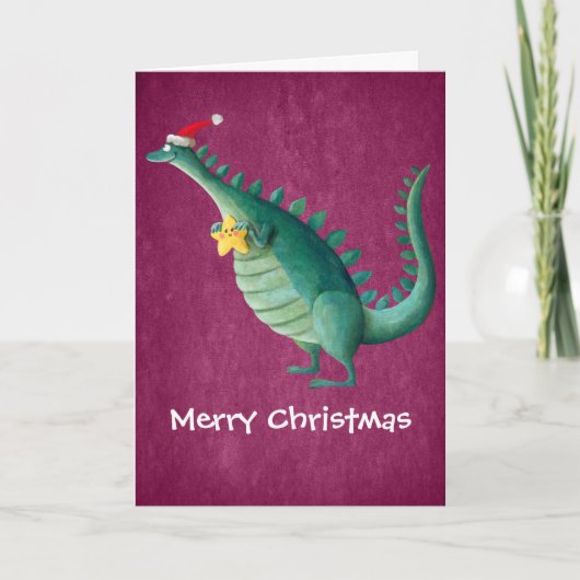 恐竜-サンタクロースの助手 シーズンカード (正面)
