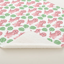 恐竜！シェルパ毛布 シェルパブランケット