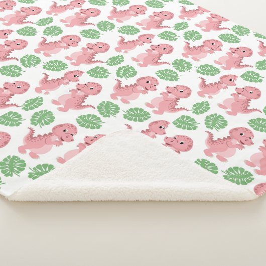 恐竜！シェルパ毛布 シェルパブランケット (3/4)