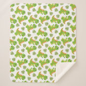 恐竜！シェルパ毛布 シェルパブランケット (正面)