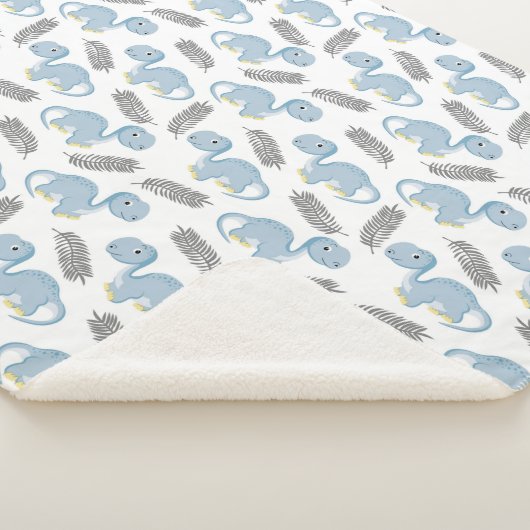 恐竜！シェルパ毛布 シェルパブランケット (3/4)