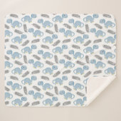 恐竜！シェルパ毛布 シェルパブランケット (正面(横))