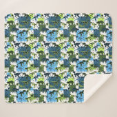 恐竜！シェルパ毛布 シェルパブランケット (正面(横))