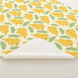 恐竜！シェルパ毛布 シェルパブランケット