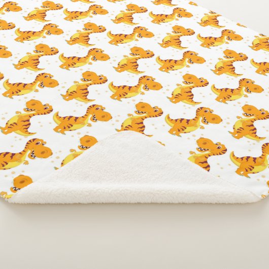 恐竜！シェルパ毛布 シェルパブランケット (3/4)