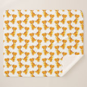 恐竜！シェルパ毛布 シェルパブランケット (正面(横))