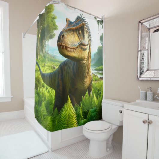 恐竜 シャワーカーテン (インサイチュ)