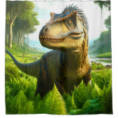 恐竜 シャワーカーテン (正面)