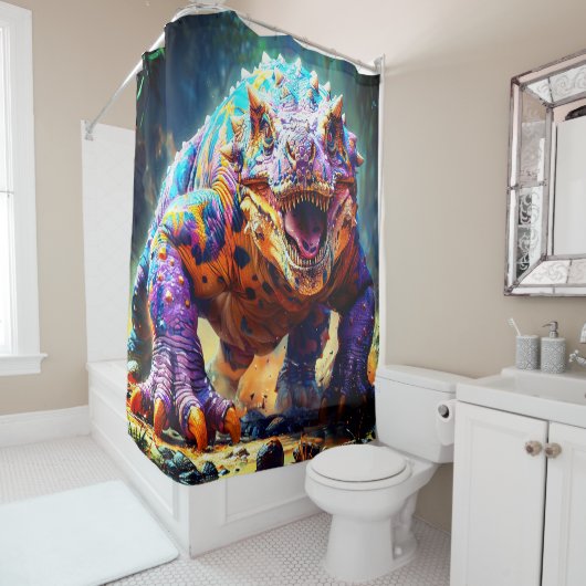 恐竜 シャワーカーテン (インサイチュ)