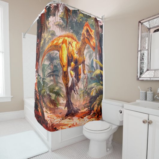 恐竜 シャワーカーテン (インサイチュ)