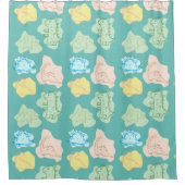 恐竜 シャワーカーテン (正面)