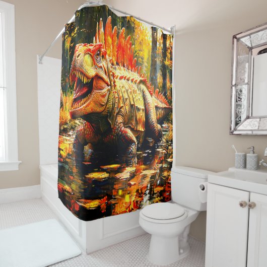 恐竜 シャワーカーテン (インサイチュ)