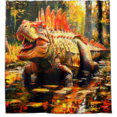 恐竜 シャワーカーテン (正面)