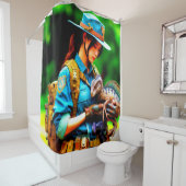 恐竜 シャワーカーテン (インサイチュ)