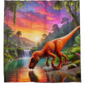 恐竜 シャワーカーテン (正面)